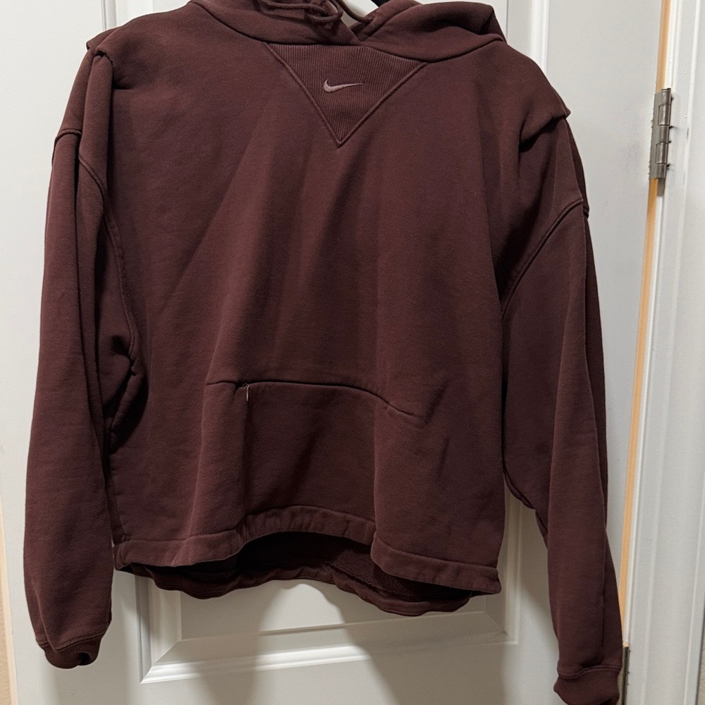 Nike Chocolate Brown Pullover Hoodie